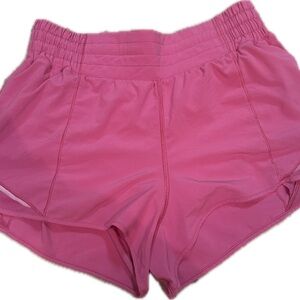 Lululemon Hotty Hot Women's Pink Athletic Shorts size 8